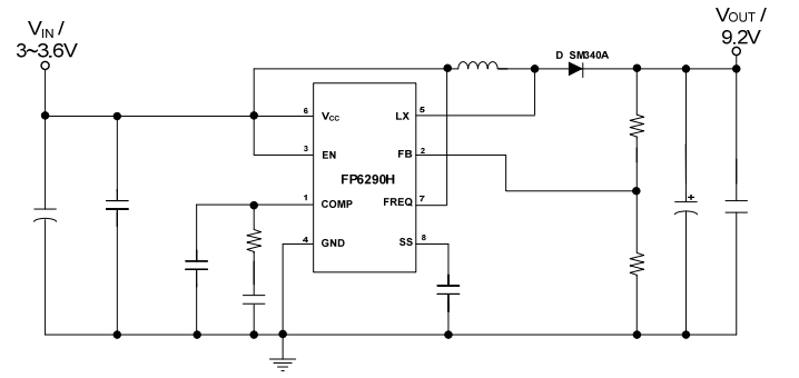 FP9290H典型应用电路图