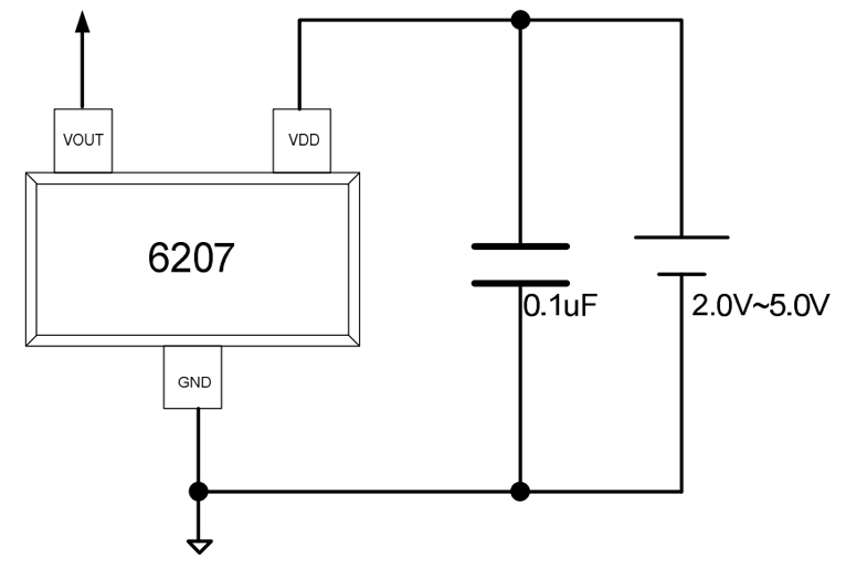 CC6207ST应用电路图