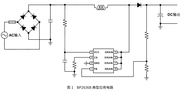 BP2636B应用电路图