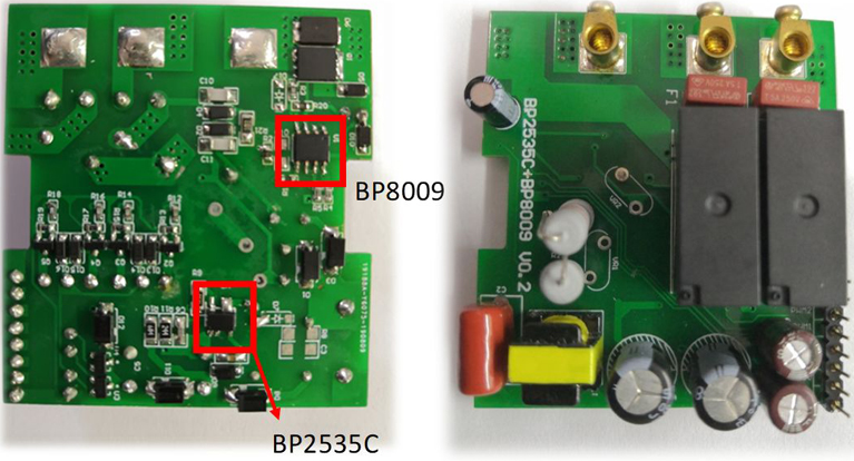 成本低好用的单火线电源芯片方案BP2535C+BP8009