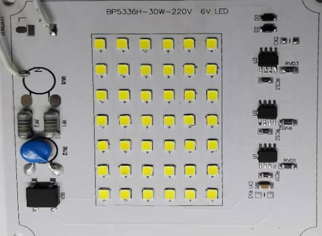 省跳线电阻无振荡LED三段高压线性方案-BP5336H