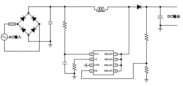 BP2636C典型应用电路