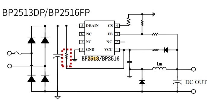 BP2513DP应用电路图