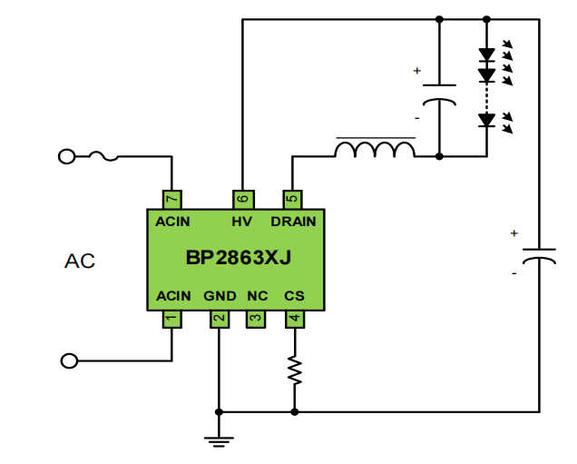 BP2863MJ典型应用电路