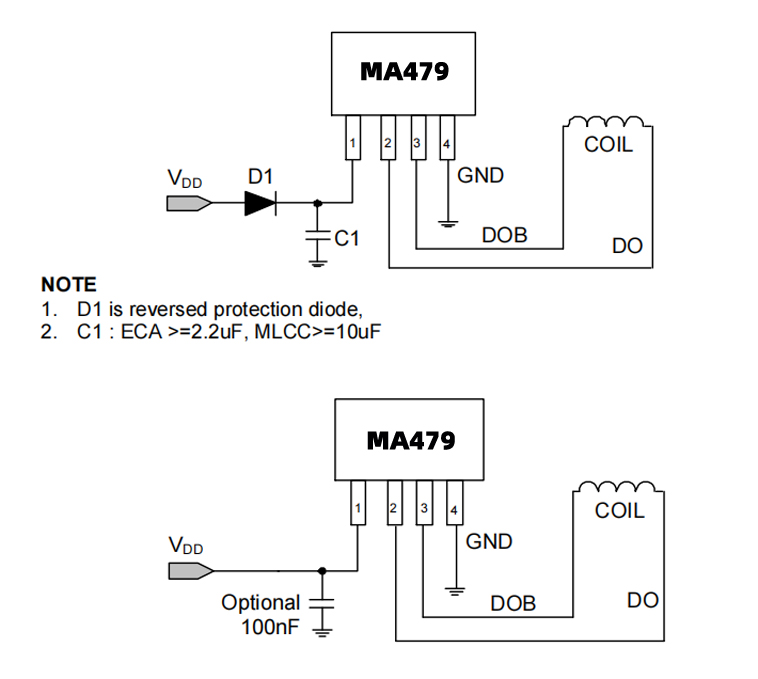 MA479典型应用电路