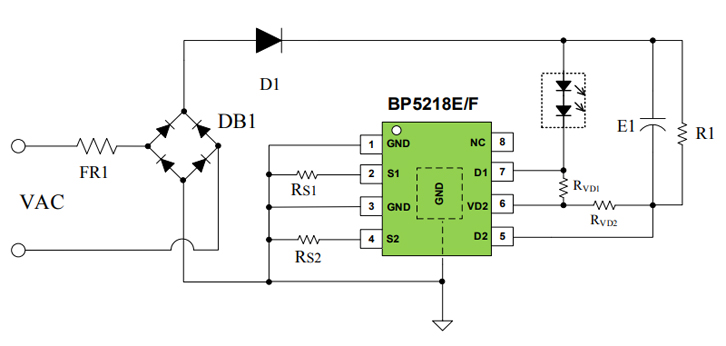 BP5218E/F电路图