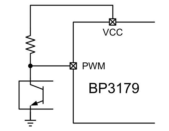 BP3179F PWM信号调光