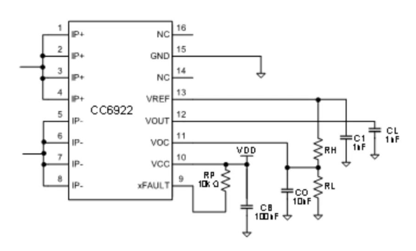  CC6922典型应用电路图